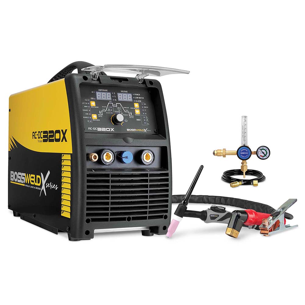 Bossweld X-Series TIG 320X AC/DC Inverter TIG Welder 415V | 320A | Pulse | 692345
